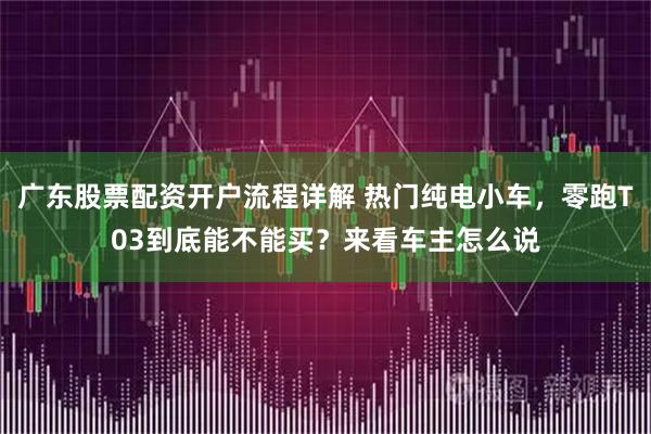 广东股票配资开户流程详解 热门纯电小车，零跑T03到底能不能买？来看车主怎么说
